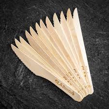 Ola Bamboo Biodegradable Disposable Wooden Utensils
