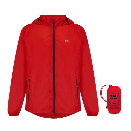 Mac In A Sac Origin II Packable Waterproof Jacket - Unisex Fit
