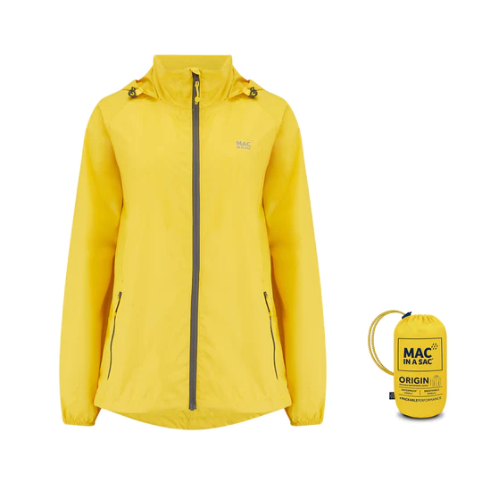 Mac In A Sac Origin II Packable Waterproof Jacket - Unisex Fit