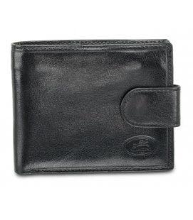Mancini Leather Wallet with Coin Pocket