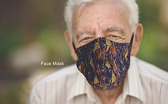 Watuko Bamboo Double Layer Face Mask with Pocket