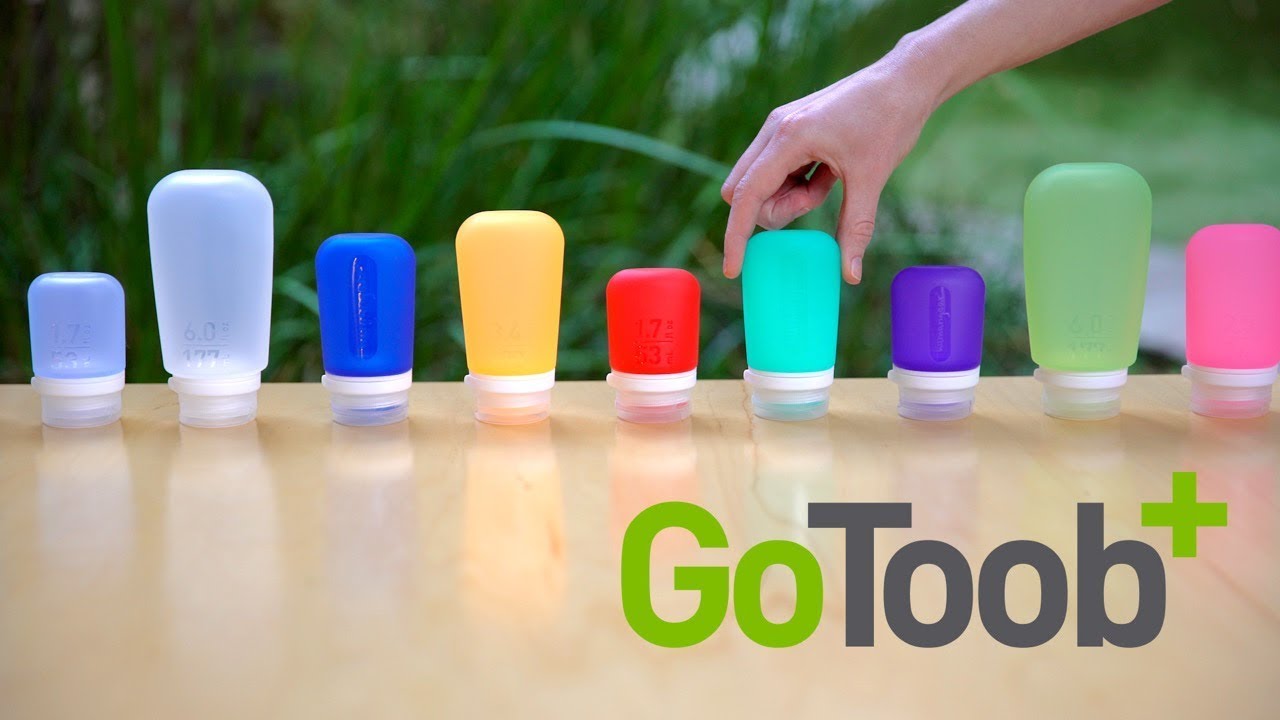 HumanGear GoToob+ Silicone Bottles (Singles)