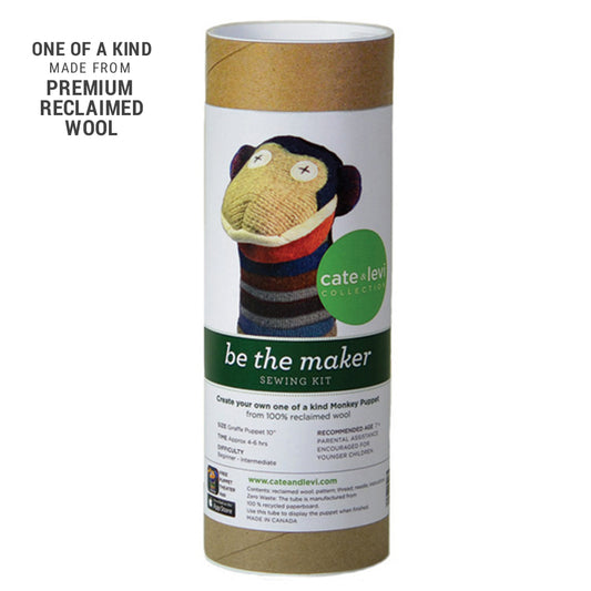 Cate & Levi Be The Maker Puppet DIY Sewing Kit