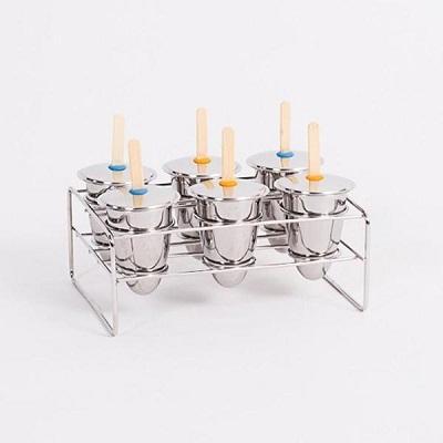 Onyx Stainless Steel Ice Pop Molds