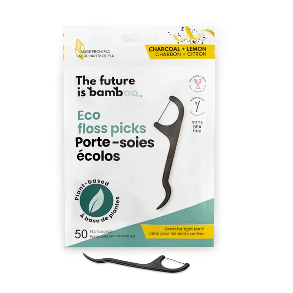Eco Floss Toothpicks by The Future is Bamboo