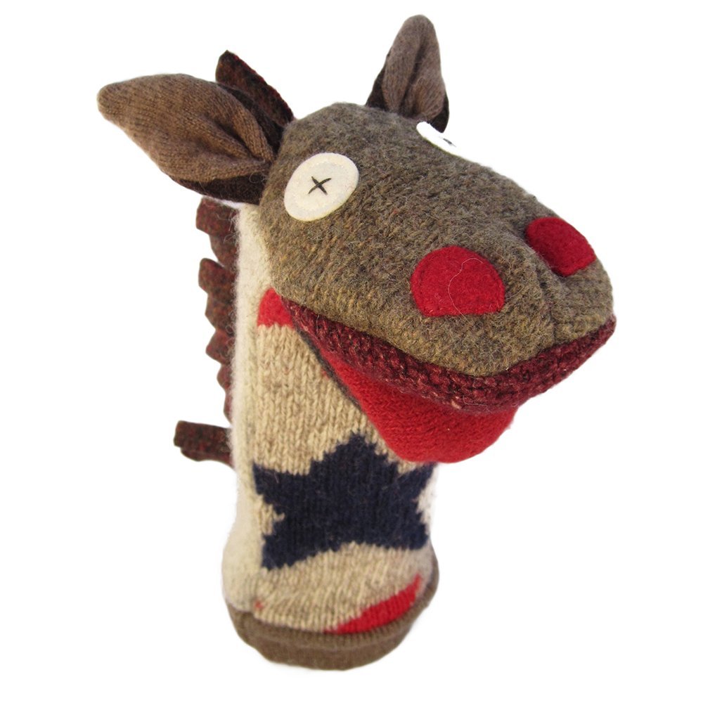 Cate & Levi Hand Puppet - Premium Reclaimed Wool