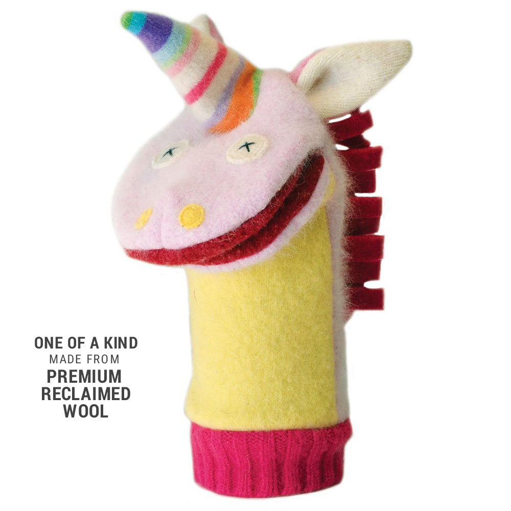 Cate & Levi Hand Puppet - Premium Reclaimed Wool