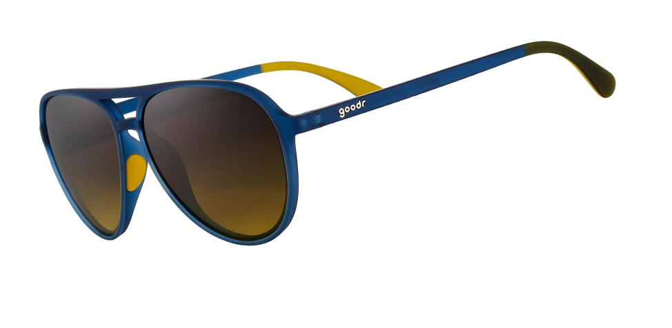 Goodr Mach G Aviator Polarized Sunglasses