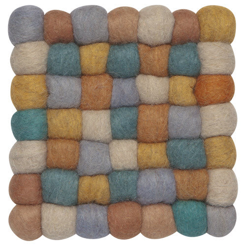 Recycled Felt Trivet by Danica