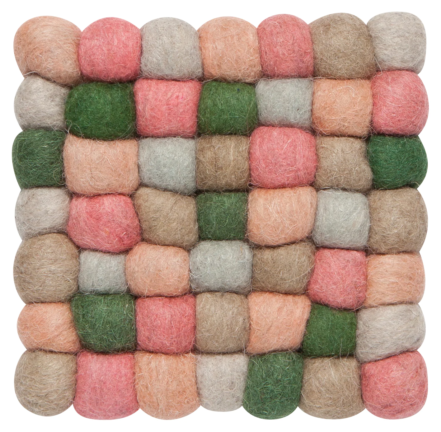 Recycled Felt Trivet by Danica