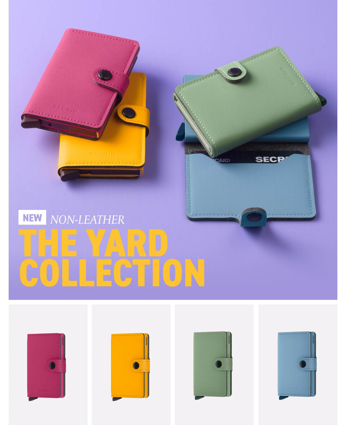 Secrid RFID Miniwallet YARD Collection (Non-Leather)