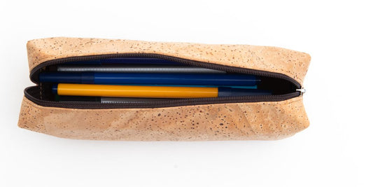 Kuma Cork Pencil/Cosmetic Case