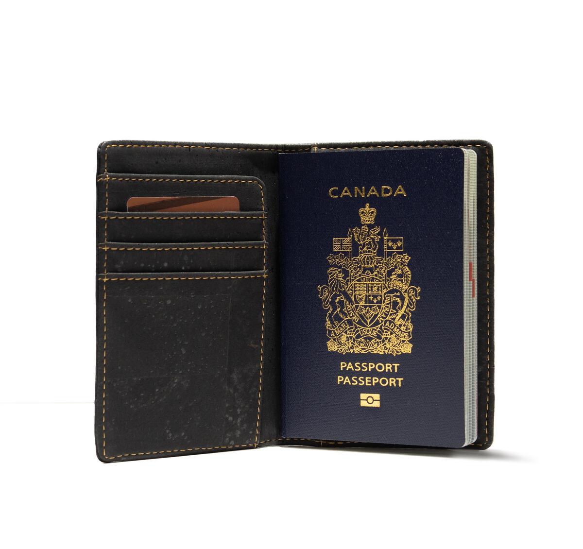 Kuma Cork Passport Case