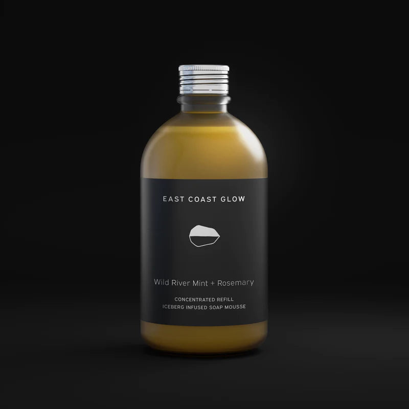 East Coast Glow Iceberg-Infused Foaming Mousse Soap (Concentrated Refill)