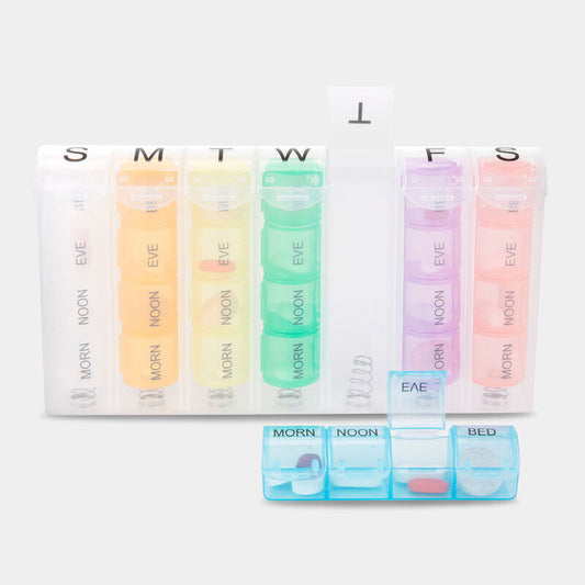 Travelon 7 Day Pill Box with Carry Case