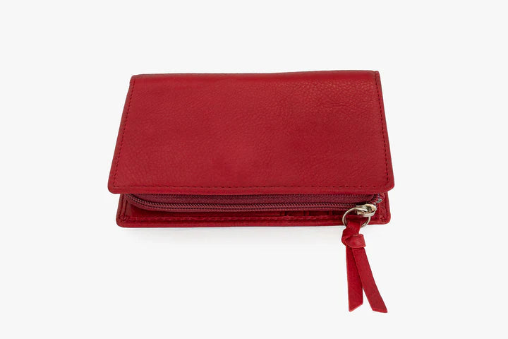 Osgoode Marley Leather Double-snap 5" Wallet w/zip Pouch