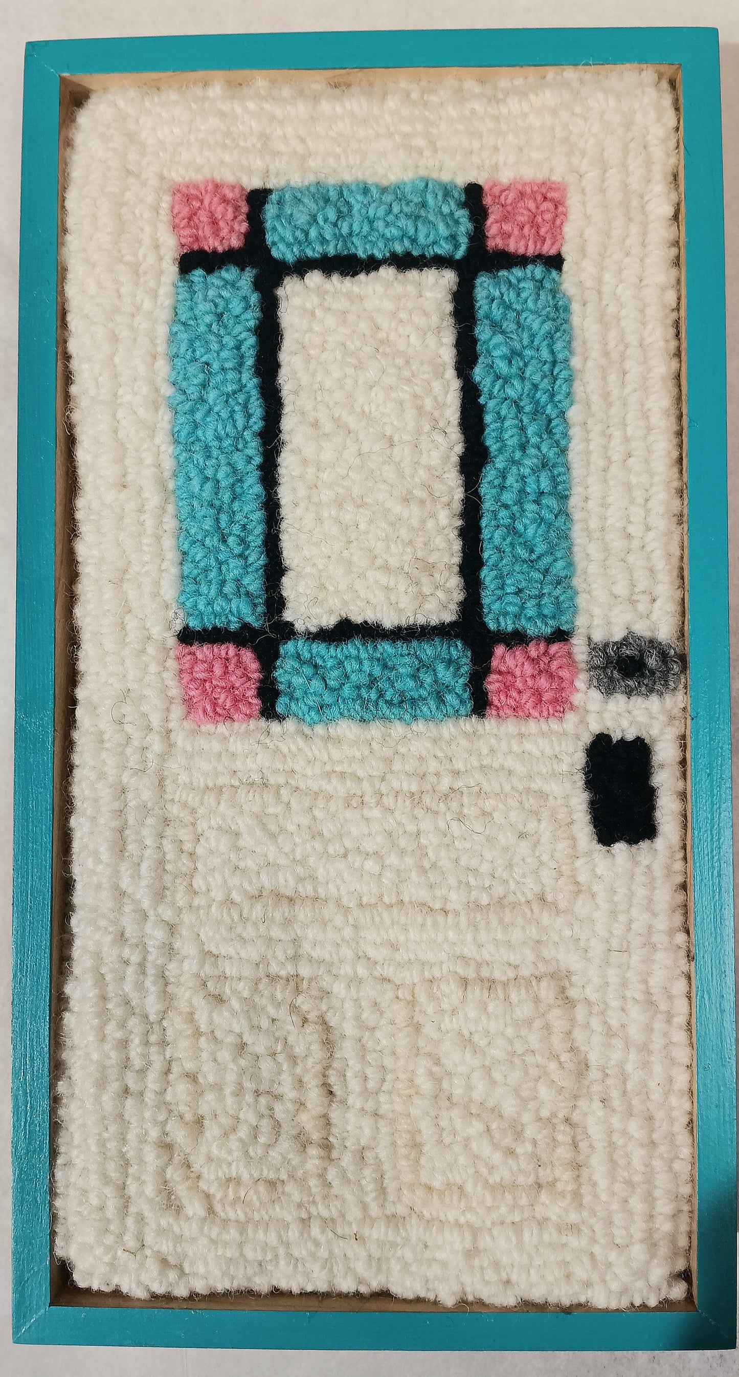 Ocean View - Hooked Rug-Framed