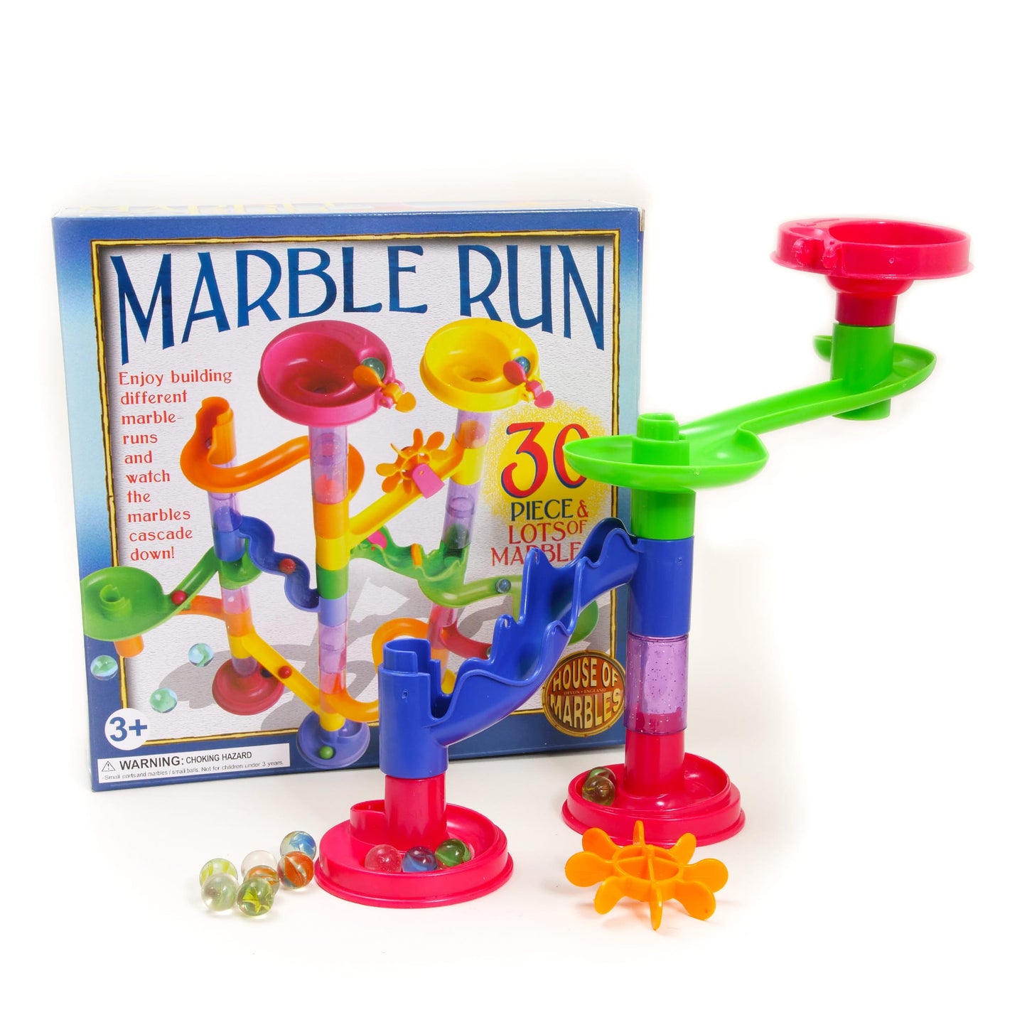 House of Marbles - 30 Piece Marble Run