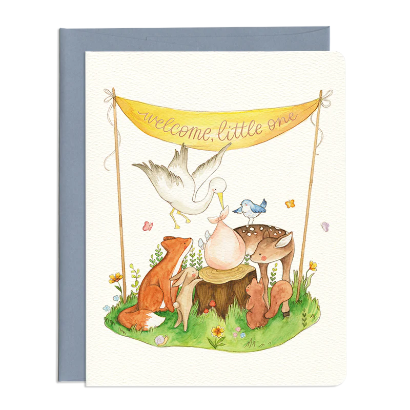New Baby Greeting Cards by Gotamago