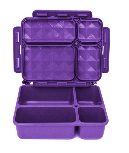 Go Green Leak-Proof 4 Compartment Bento Lunchbox