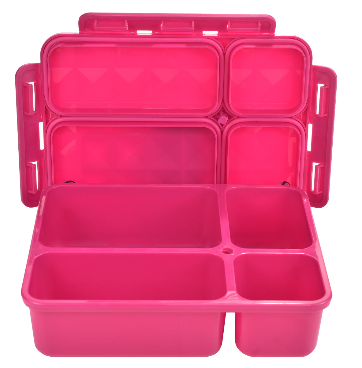 Go Green Leak-Proof 4 Compartment Bento Lunchbox