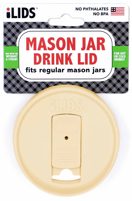 iLid Mason Jar Drink Sipper Lids - Regular Mouth
