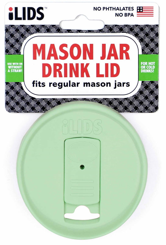 iLid Mason Jar Drink Sipper Lids - Wide Mouth