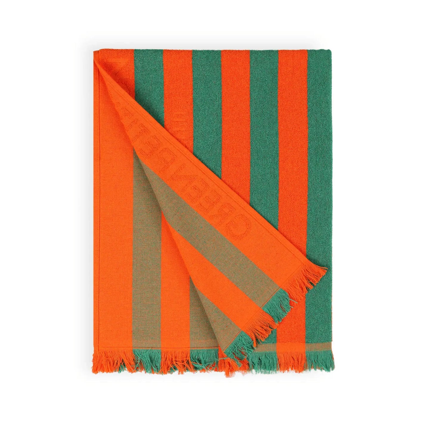 Green Petition - Maris Beach Towel 40”x70” (100 cm×180 cm)