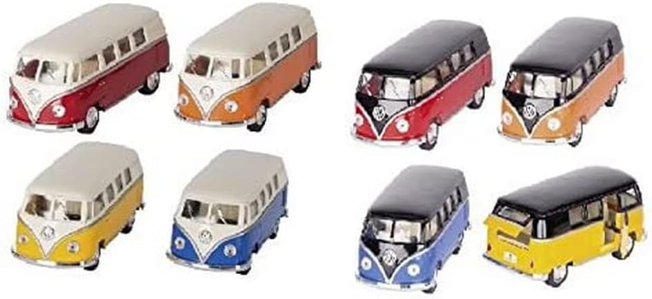 Volkswagen Classical Bus (1962) Pull Back Vehicle