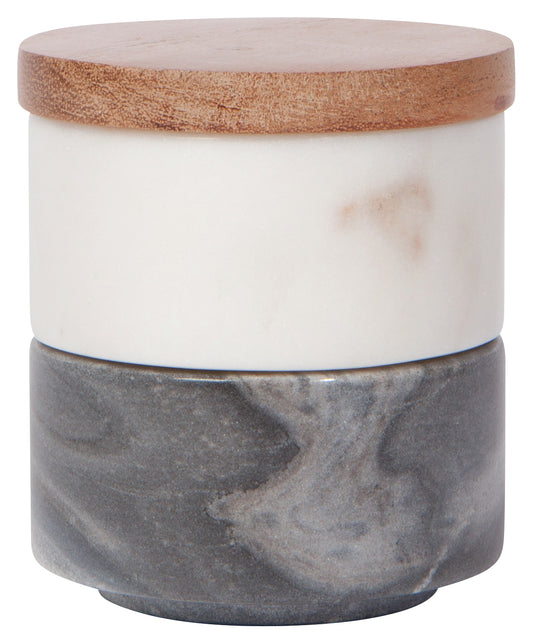 Danica Marble Salt Cellar Duo