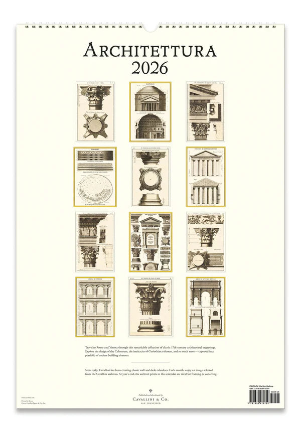 Cavallini & Co. 2026 Wall Calendars