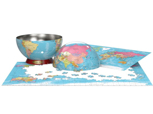 Eurographics Map of the World Tin 550-Piece Puzzle