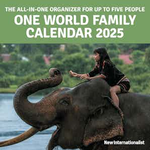 One World Family Calendar 2025 by New Internationalist