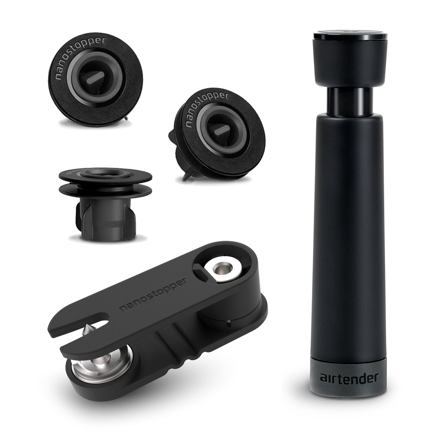 Cuisivin - Airtender Food & Wine Vacuum Set – Blister Pack