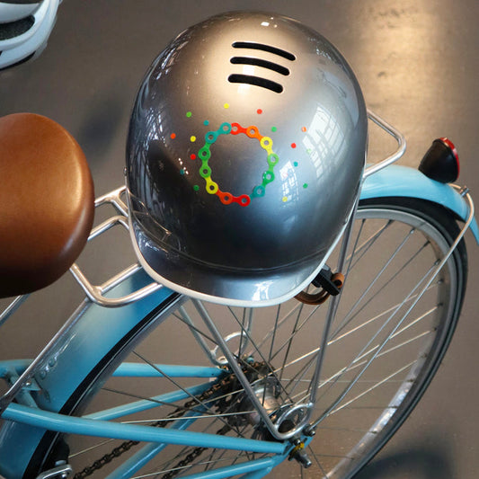 Kikkerland Rainbow Reflect Bike Stickers