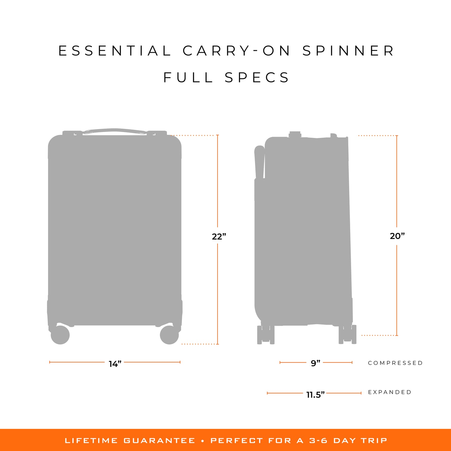 Briggs & Riley Baseline Essential Carry-On Spinner (US Size)