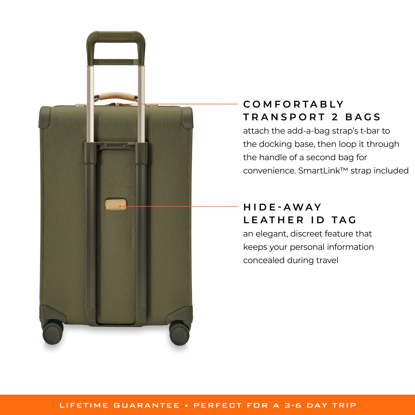 Briggs & Riley Baseline Medium & Large Expandable Spinner Suitcases