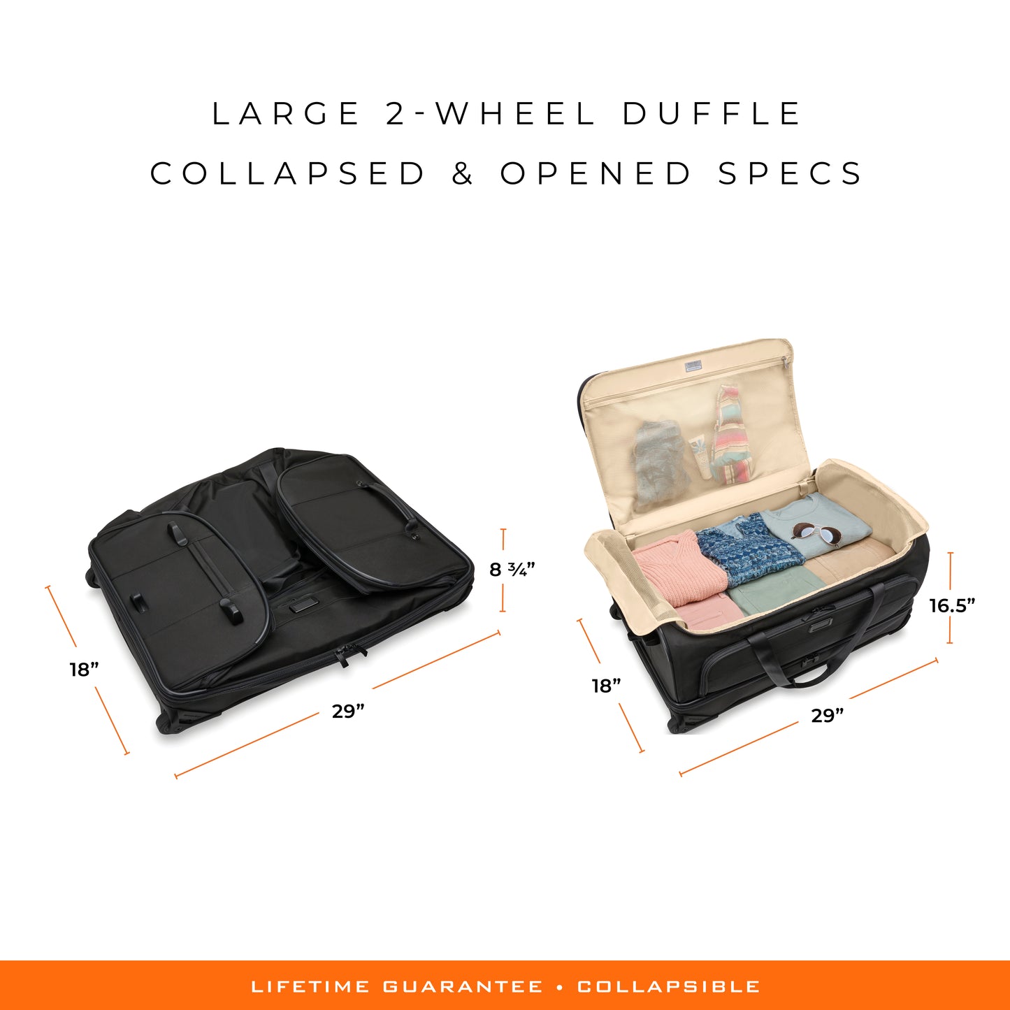 Briggs & Riley Baseline 2 Wheel Duffles