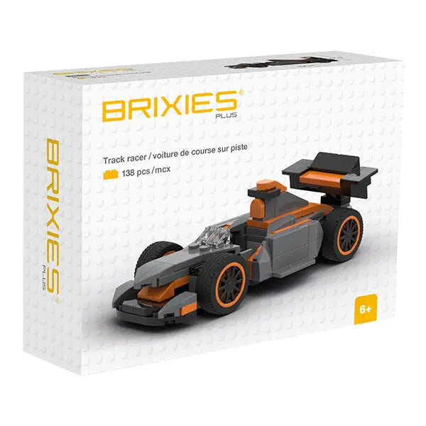 Brixies Plus - Mini Track Racer, 138 Pcs