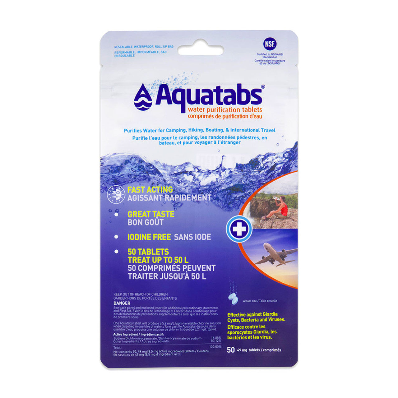 Aquatabs Water Purification Tablets