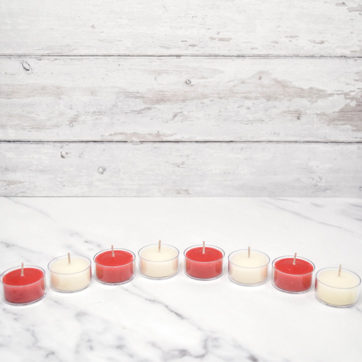 Honey Candles -Clear Cup Roll of 8