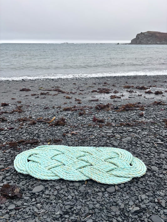 Recycled Fishing Rope Door Mat