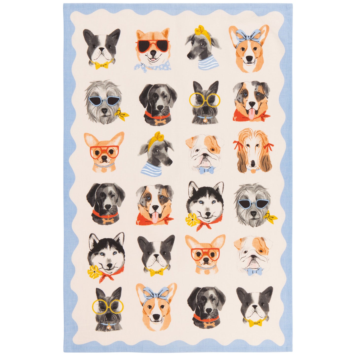 Danica Printed Cotton Dishtowel
