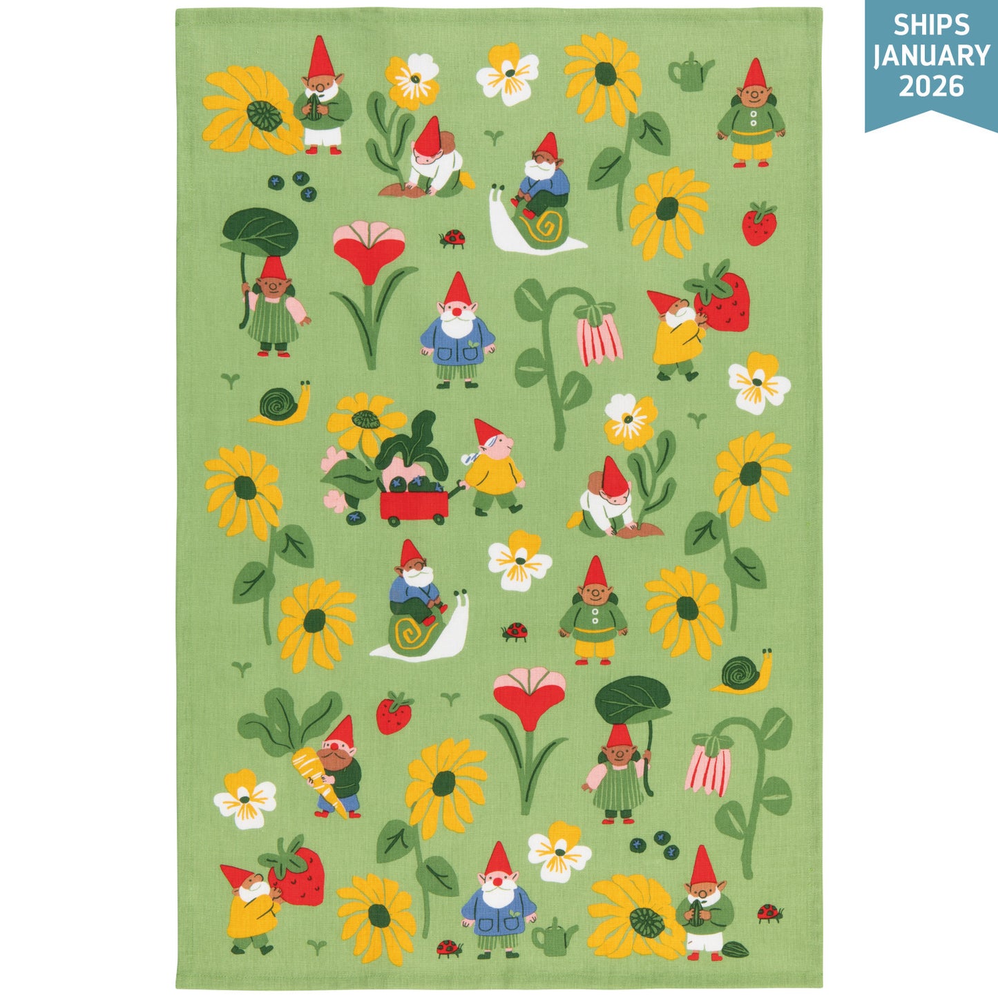 Danica Printed Cotton Dishtowel