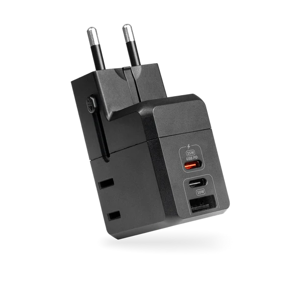 LOGiiX World Traveler Lite II 25W Travel Adapter