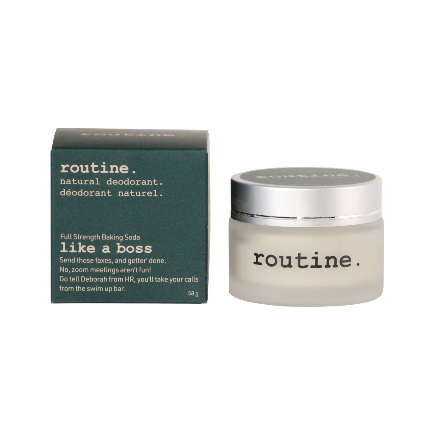 Routine Natural Deodorant 58g Glass Jar