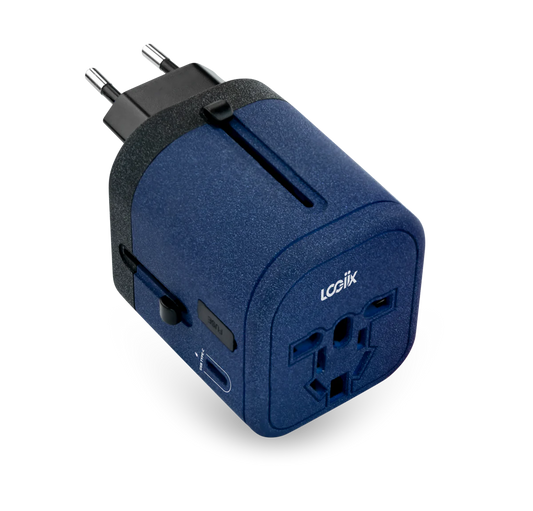 LOGiiX World Traveler + USB Travel Adapter