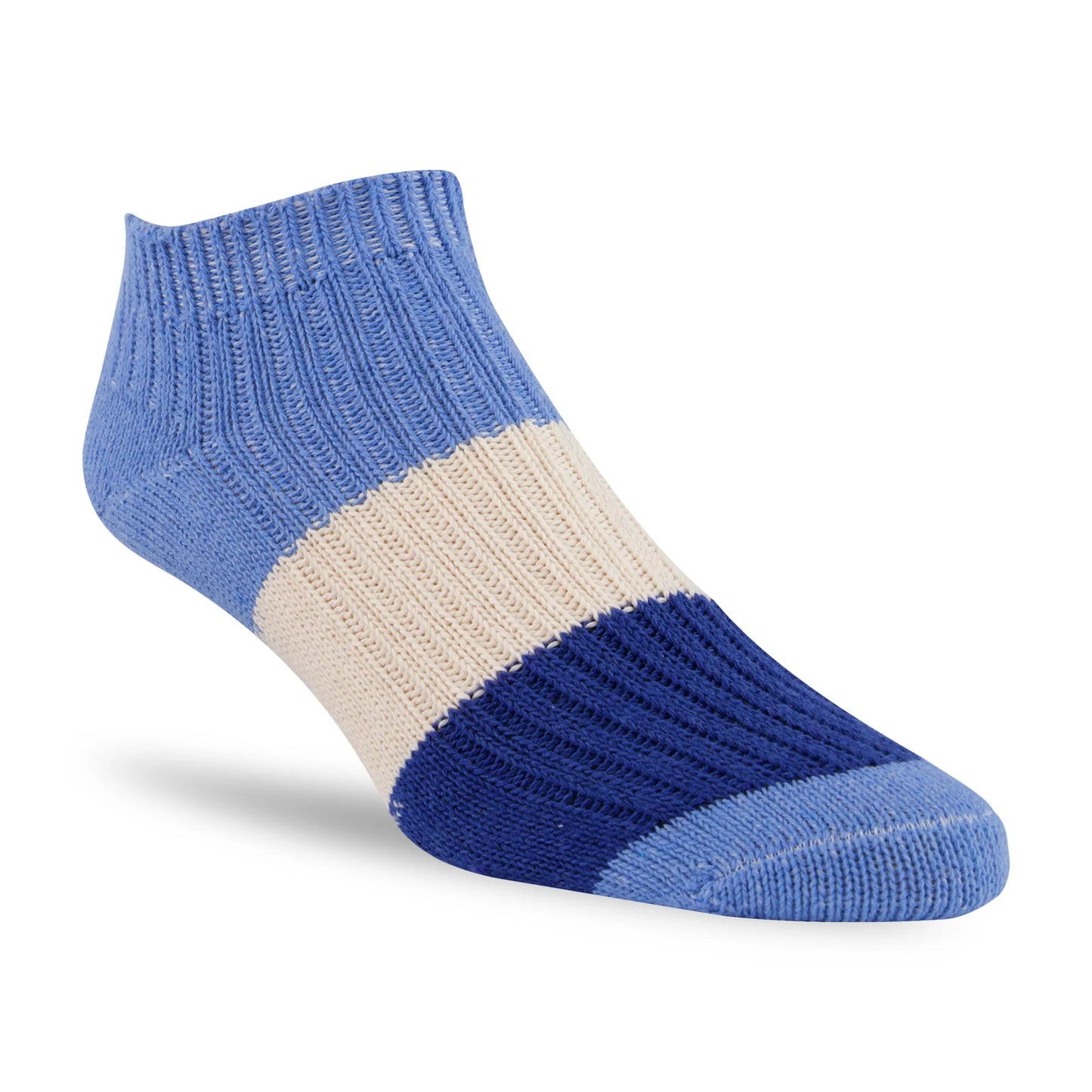 The GreatCanadian Sox Co. - J.B. Fields 98% Recycled Cotton Tri-Colour Low-cut Ankle Socks