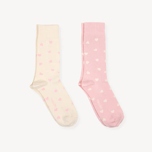Pokoloko Have a Heart Socks - Pack of 2