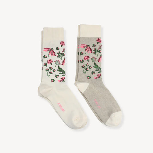 Pokoloko Wildflower Pima Socks - Pack of 2